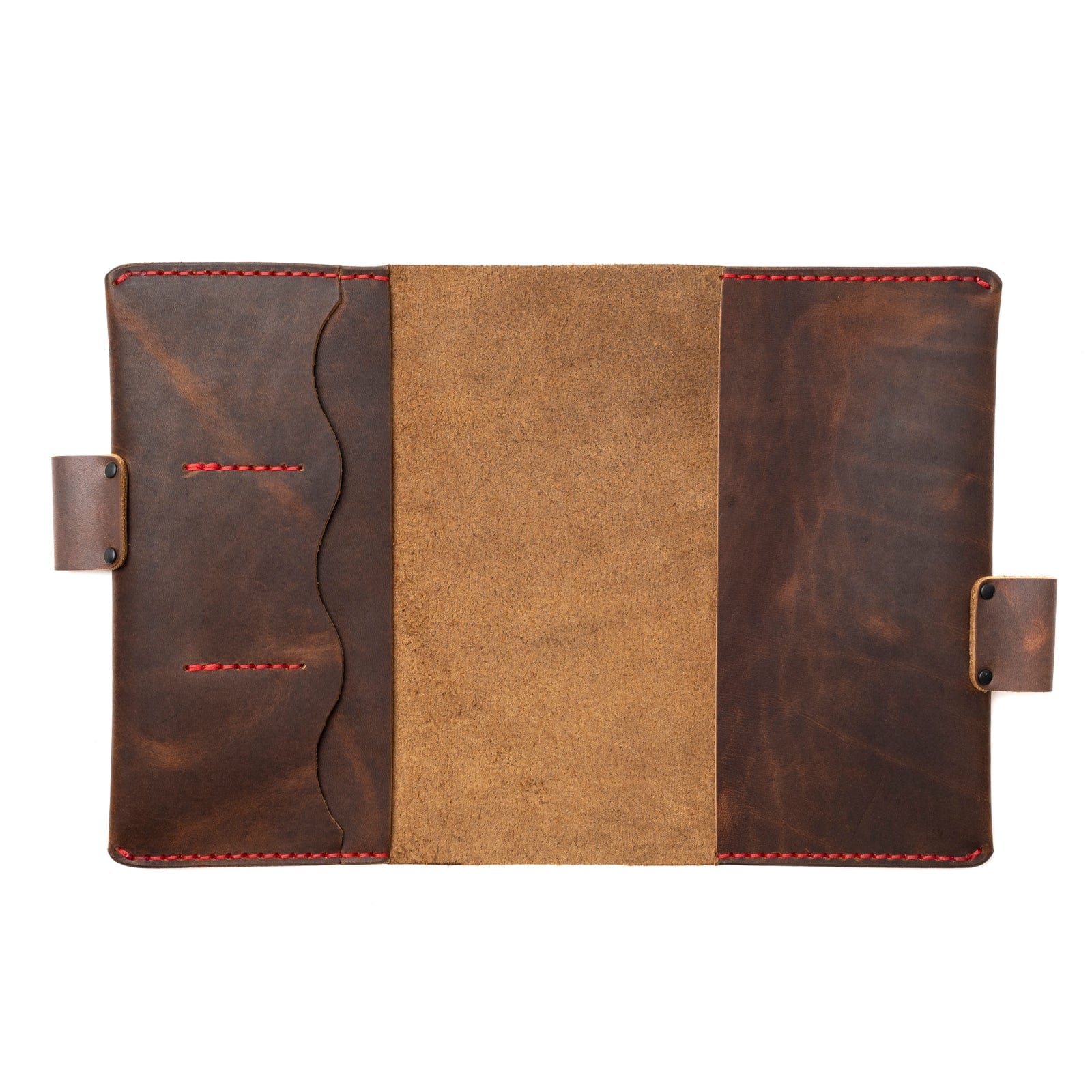 Leather Rhodia A5 Notebook Cover - Heritage Brown Popov Leather