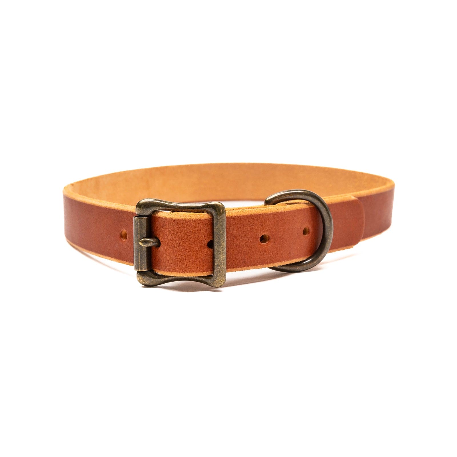 Matching Dog Collar & Leash Bundle - English Tan Popov Leather®
