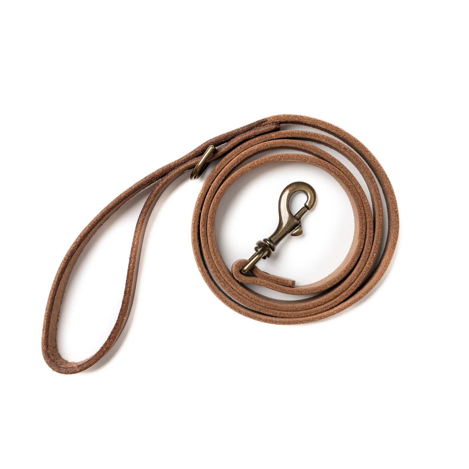 Matching Dog Collar & Leash Bundle - Natural Popov Leather®